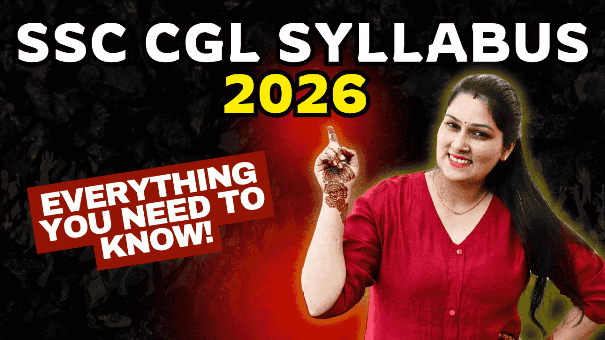 SSC CGL Syllabus 2026 – Tier 1 & Tier 2 Guide for Beginners