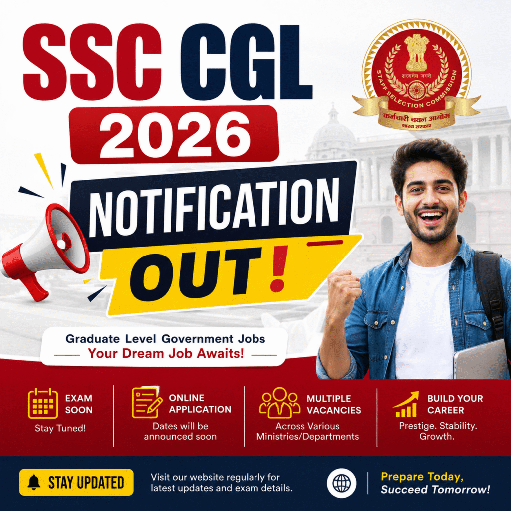 SSC CGL 2026 Notification